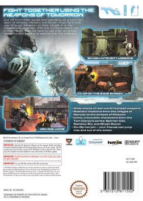 Tom Clancy's Ghost Recon box cover back